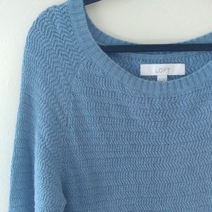 LOFT Blue Sweater